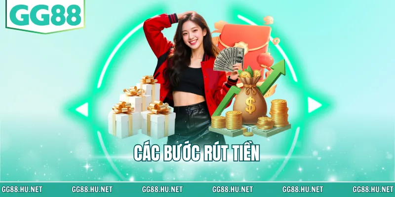 Các bước rút tiền 