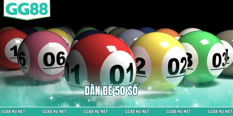 dàn đề 50 số